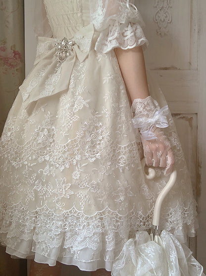 Sweet Wood - Secret Garden In Midsummer - Elegant Lolita Bridal JSK