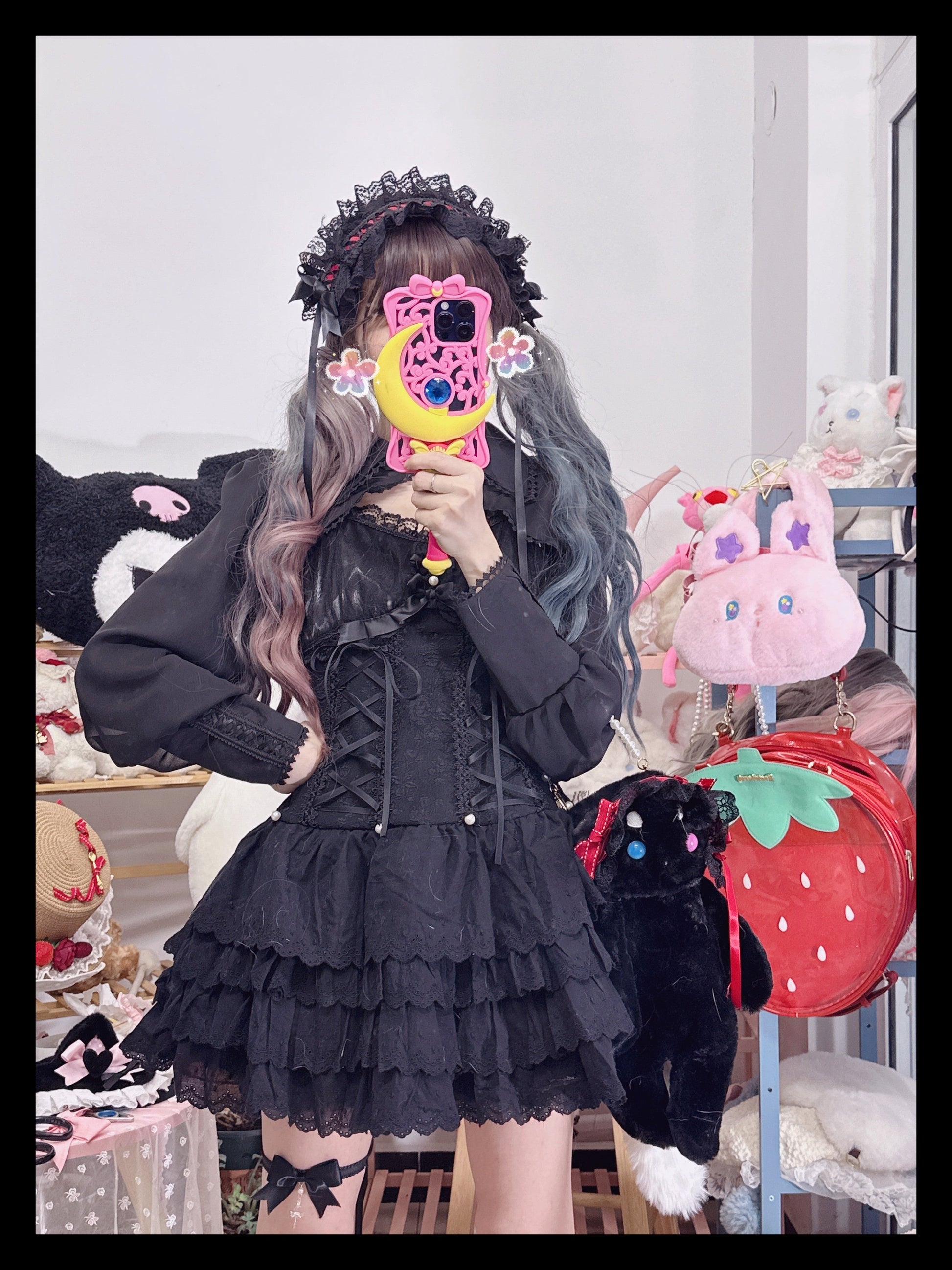 Chestnut Lolita - Gothic Lolita accessory Handmade Hairband