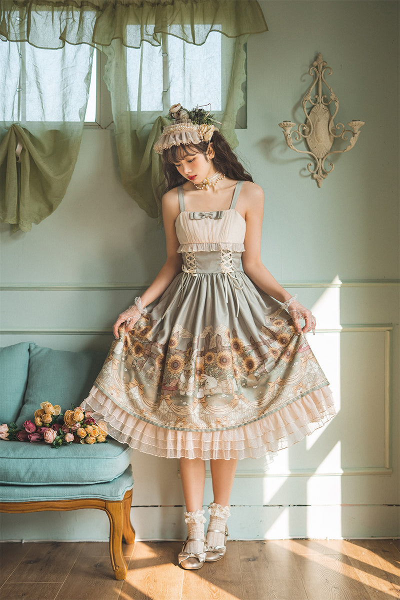 Your Princess - Sunflower - Elegant Lolita JSK Dress