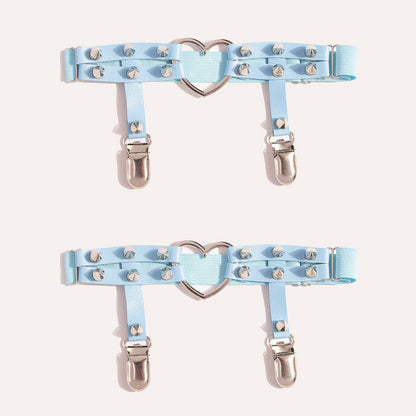 Day Dream - Punk Lolita Garters Stocking Clips Multicolors