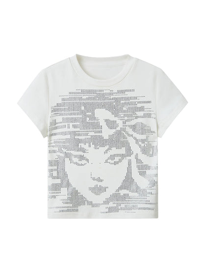 Slim face t-shirt【s0000007592】