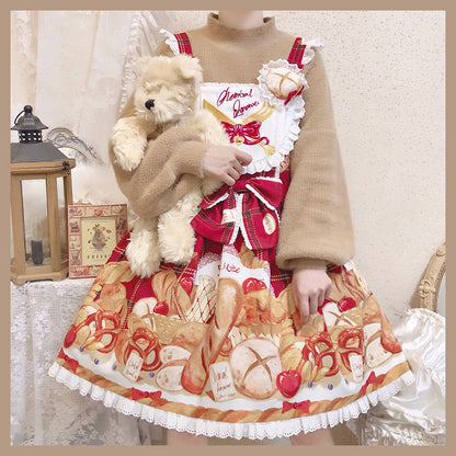 Chemical Romance - Bread New Out of the Oven - Elegant Lolita Salopette Dress