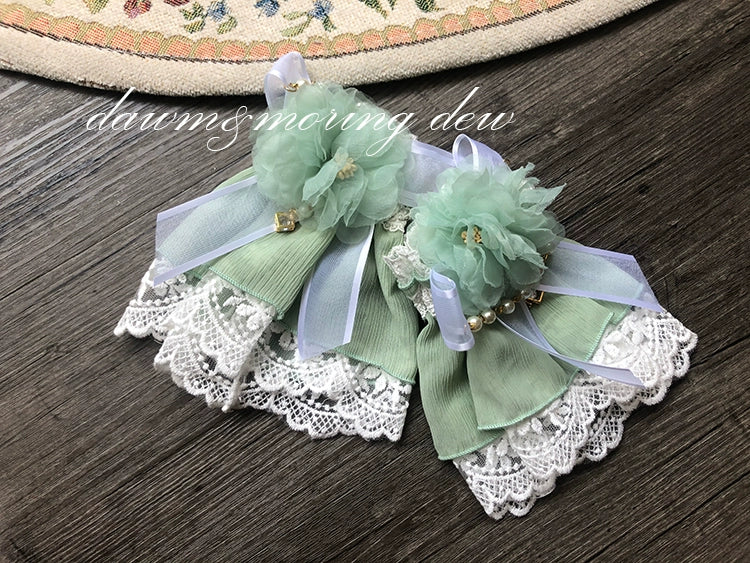 Dawn And Morning - Rozen Maiden Accessories Lolita BNT Choker Cuffs