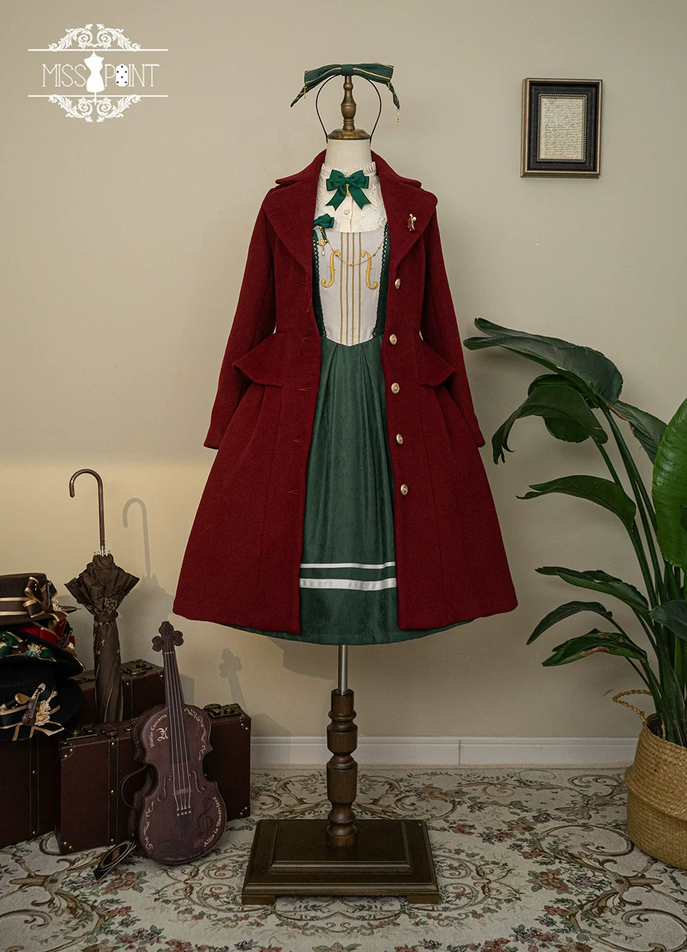 Miss Point - Customized Lolita Jumper Dress - Elegant College Lolita JSK