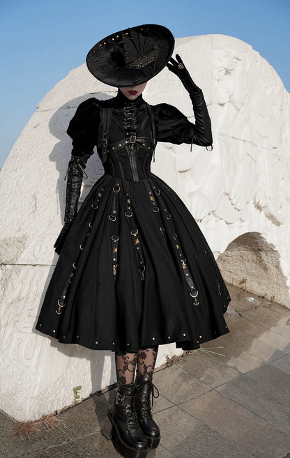 FOXTROT - Ghost Ship - Gothic Lolita Pirate JSK & Mutton Sleeves Blouse