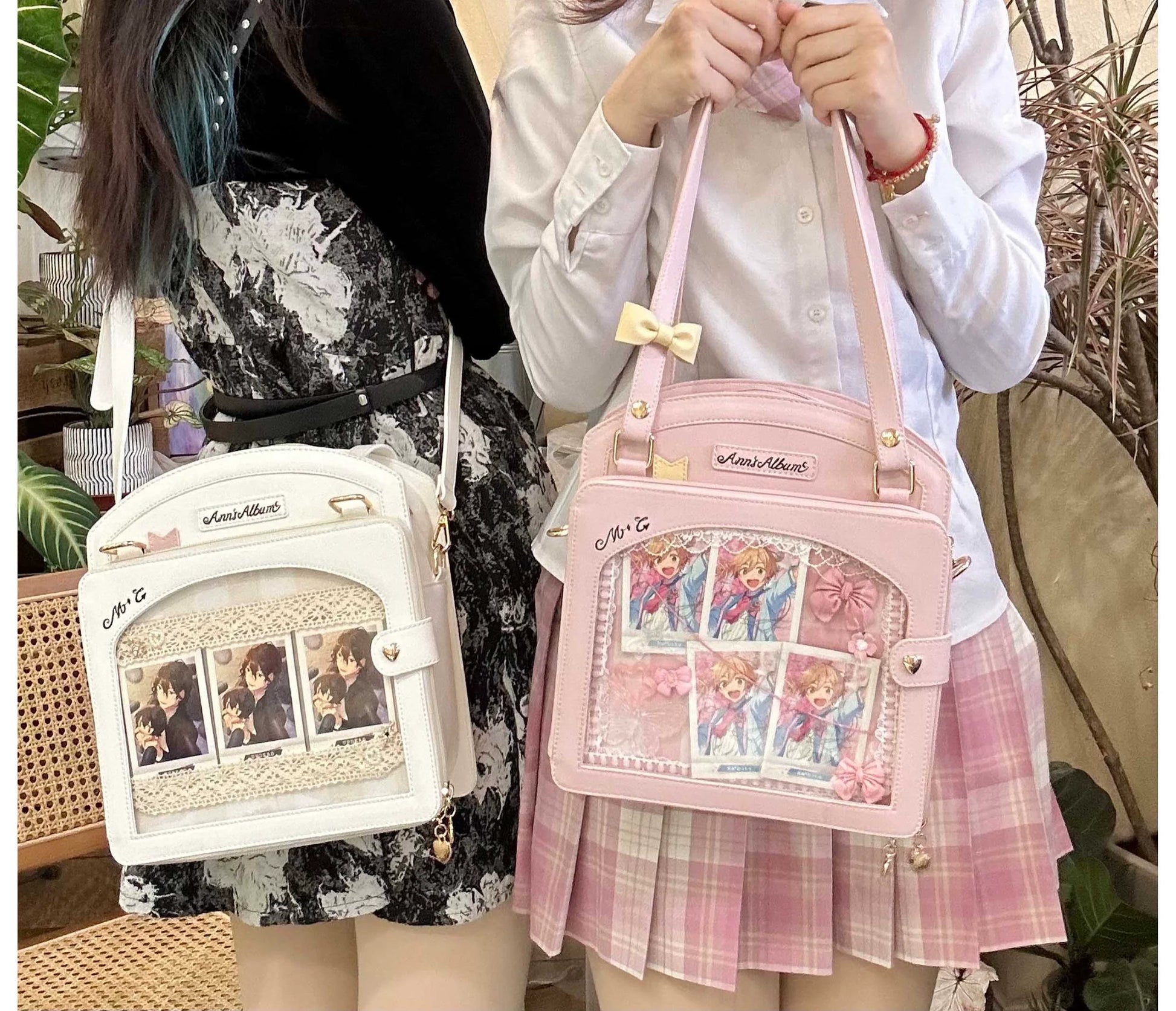 Morning Glory - Kawaii Lolita Checkered Itabag Multicolors