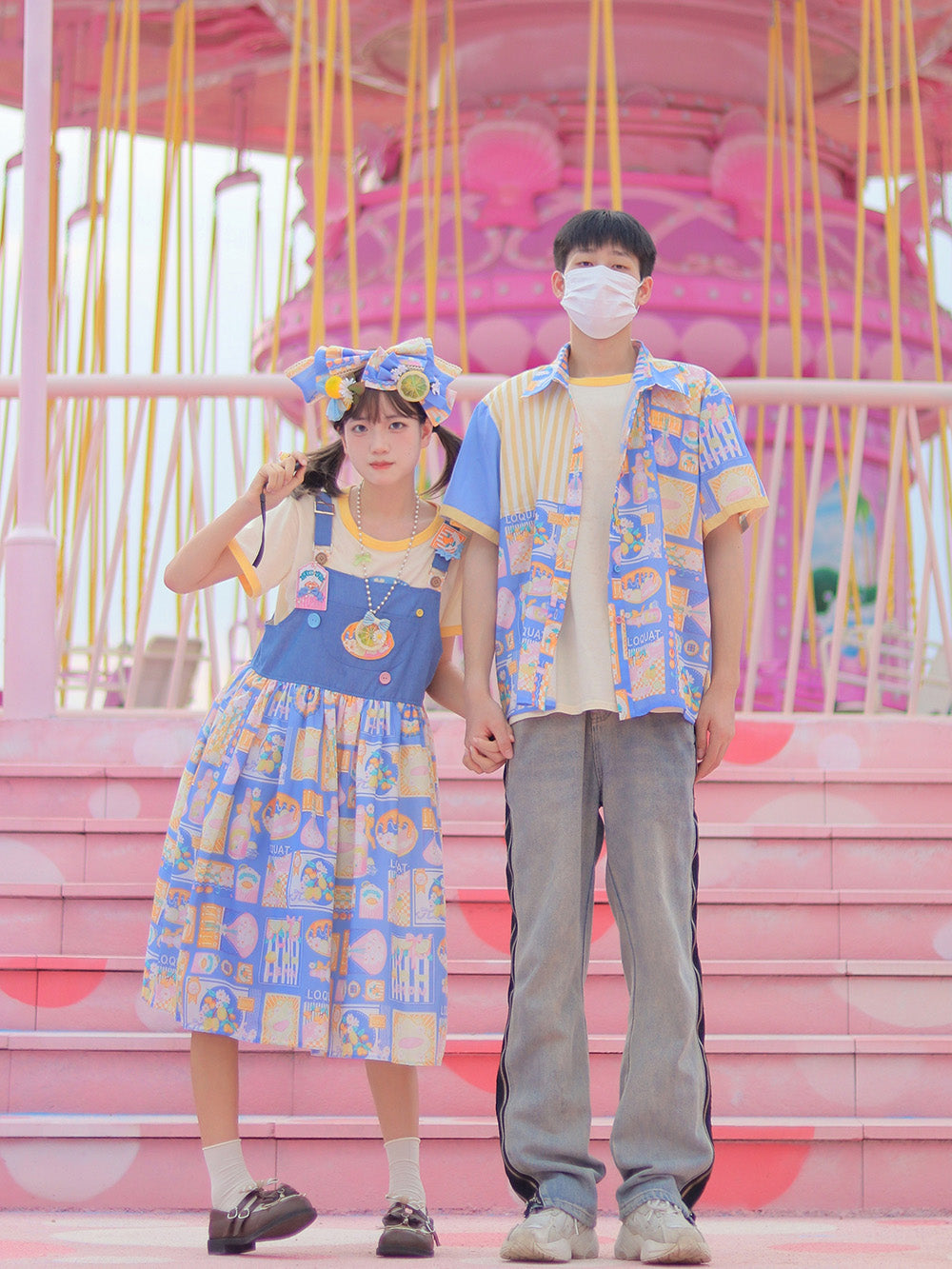 Miss Point - Daisy Lemon - Kawaii Lolita Lemon Print JSK Customized