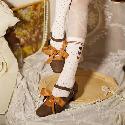 MR.Qiutian - Pictorial Girl - Han Lolita Shoes Retro Lolita Chinese Style Shoes