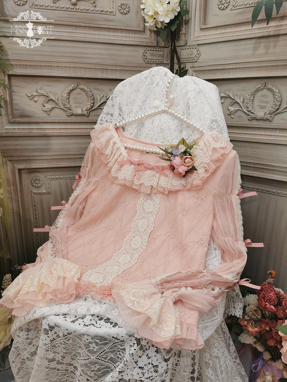 Miss Point - The Sally Gardens - Lotus Root Sleeve Lolita Blouse