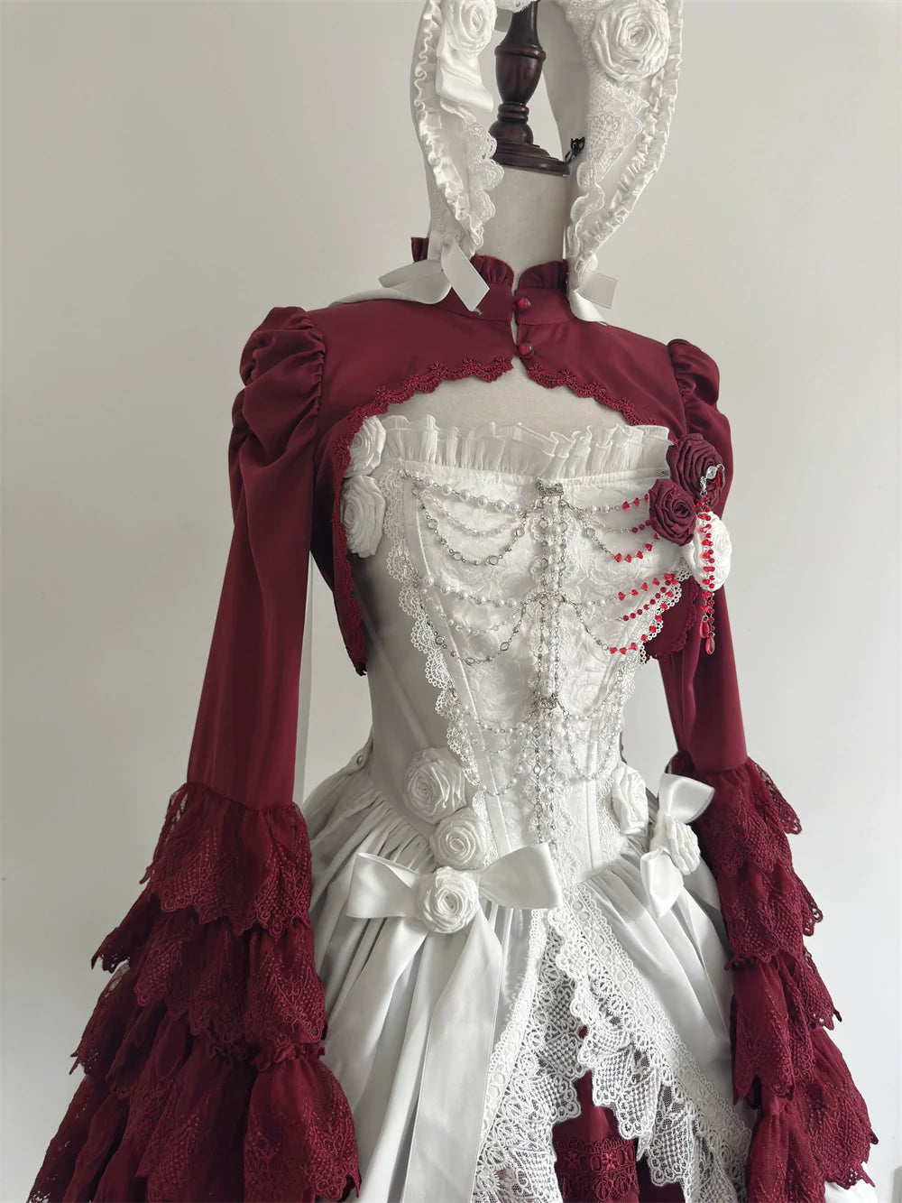 LeMiroir - Saint - Gothic Lolita Bolero Skirt Mermaid Dress Corset