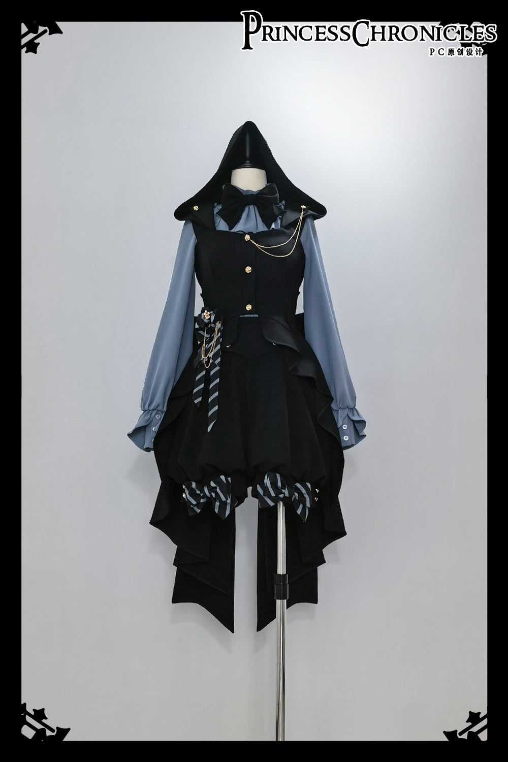 Princess Chronicles - Narrative Rule - Ouji Lolita Shorts Set, Long Vest