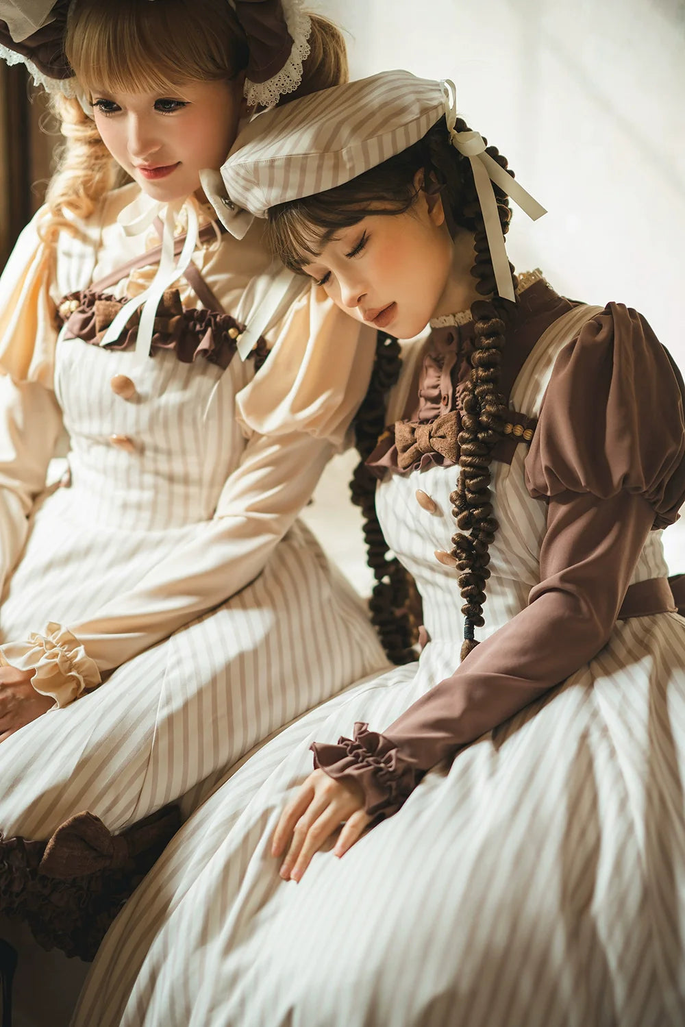 Miss Point - Classical Chocolate - Classic Lolita Blouse Customized Reteo Lolita Shirt