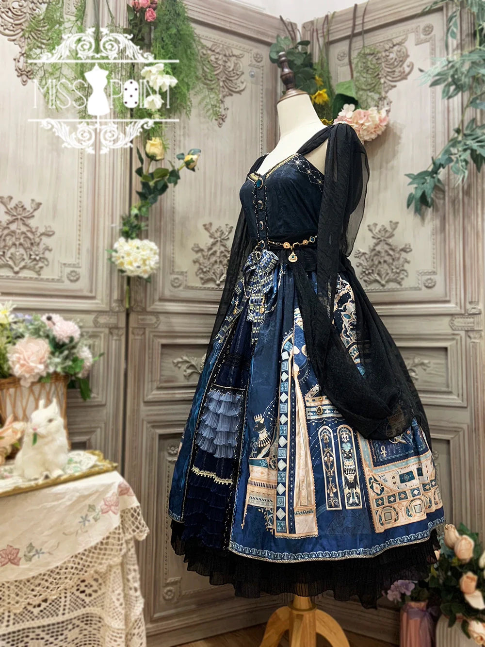 Miss Point - Dusk Best - Egyptian Lolita Dress Set Gorgeous JSK