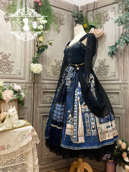 Miss Point - Dusk Best - Egyptian Lolita Dress Set Gorgeous JSK