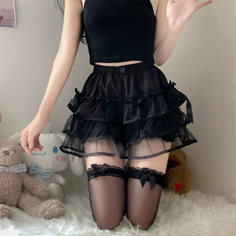 Sugar Girl - Summer Lolita Bloomers Double Layer Anti-Exposure Shorts