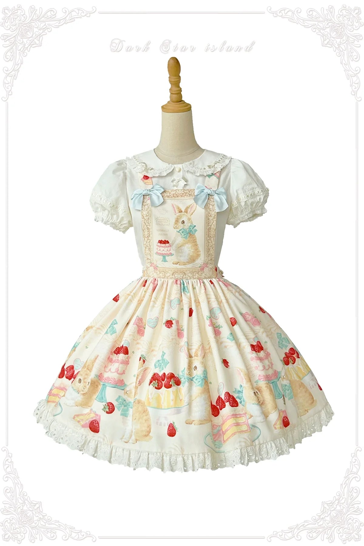 Dark Star Island - Honey Bunny Cake - Sweet Lolita JSK/OP/Strap SK/Shirt