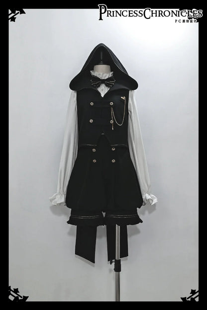 Princess Chronicles - Desperate Bunny - Ouji Lolita Vest Shorts Set