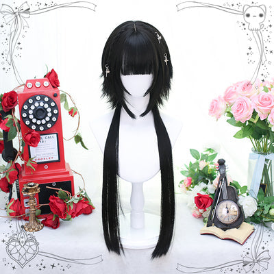 Dalao Home - Moon Night - Lolita Highlights Bang Short Wigs
