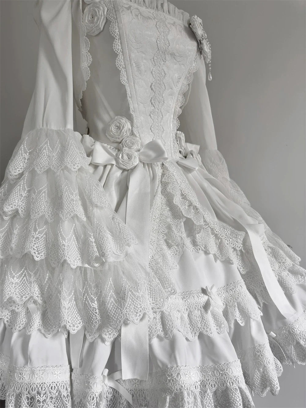 LeMiroir - Saint - Gothic Lolita Bolero Skirt Mermaid Dress Corset