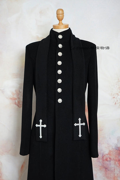 La Pomme - Ringo Monogatari - Ouji Lolita Stand Collar Coat