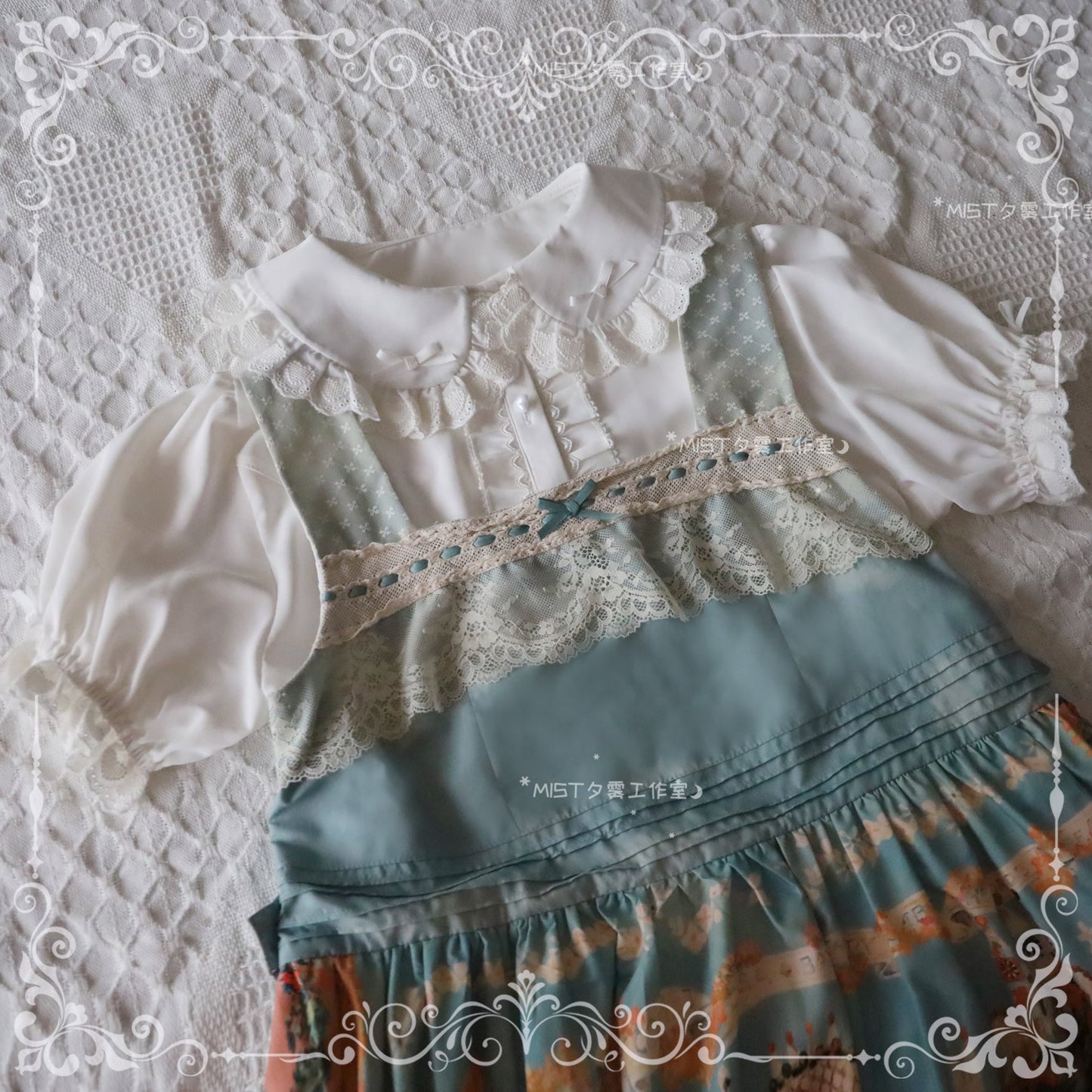 MIST - Sweet Short Sleeve Chiffon Lolita Blouse