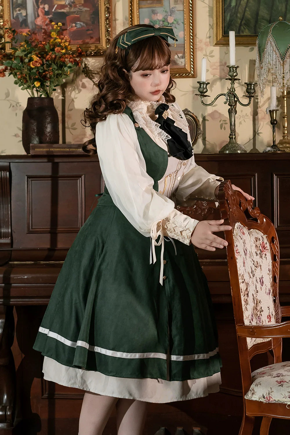 Miss Point - Golden Movement - Elegant Lolita Waistcost Short Vest Customized