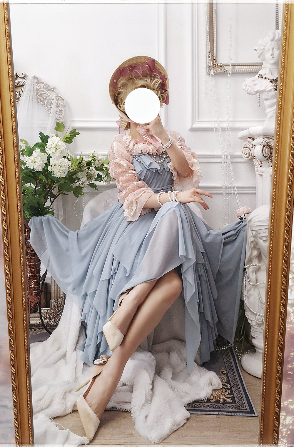 Miss Point - The Sally Gardens - Lotus Root Sleeve Lolita Blouse