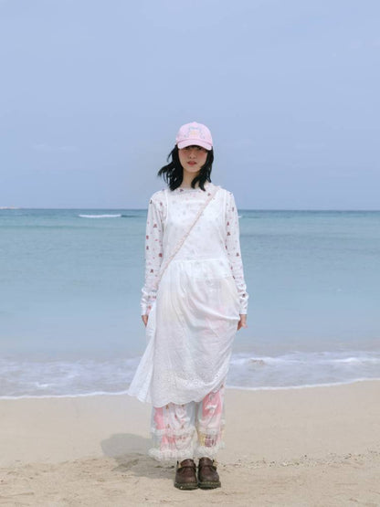 Floral long sleeve T-shirt【s0000008348】