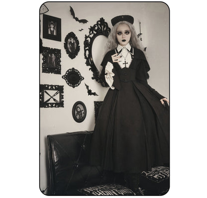 Susin Lolita - Cross Praise - Nun Style Gothic Lolita Dress and Blouse