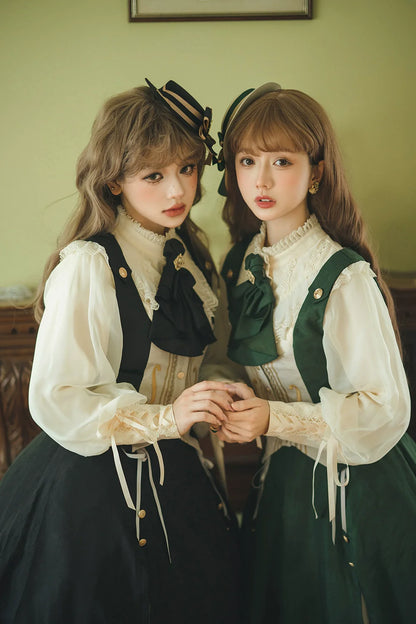 Miss Point - Golden Movement - Elegant Lolita Waistcost Short Vest Customized