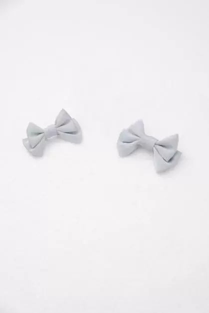 ZJstory - Sonnet Summer - Sweet Lolita Accessory Set Bow KC Hairband Waist Tie