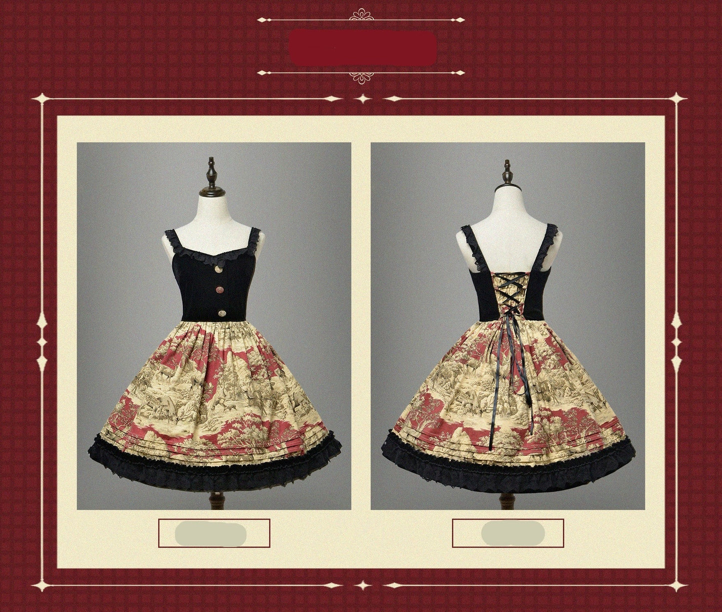 Magic Tea Party - Winter Hunting Period - Classsic Lolita JSK