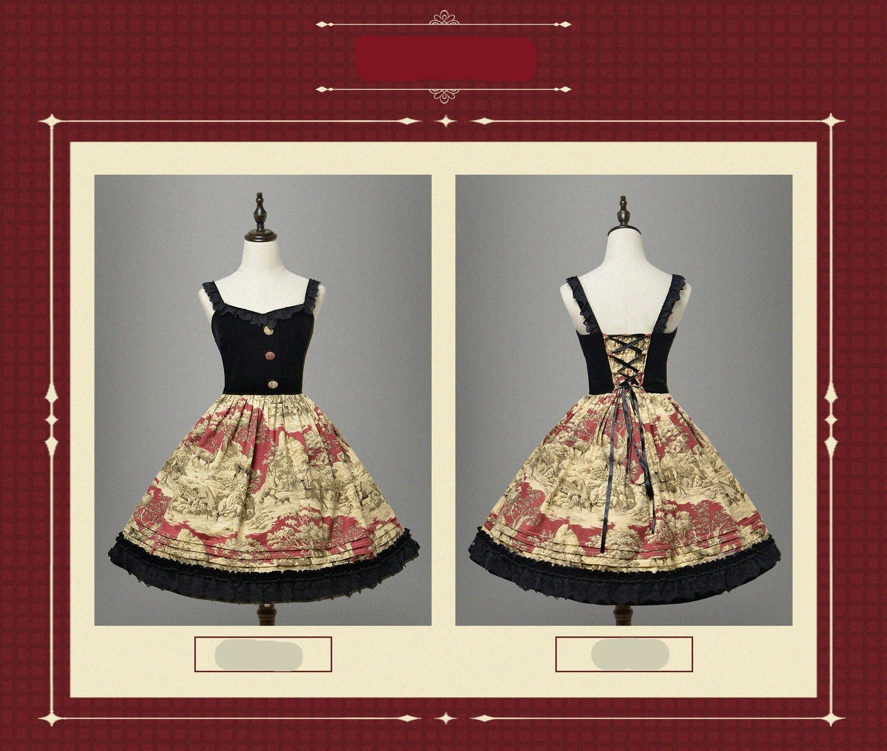 Magic Tea Party - Winter Hunting Period - Classsic Lolita JSK