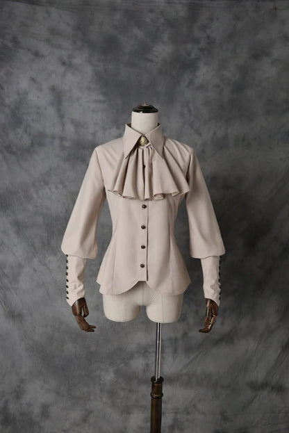 Vancy - Drunken Dreams - Vintage Lolita Dress Mutton Sleeve Shirt