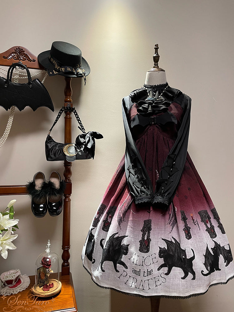 Sentaro - Dark Forest - Elegant Baroque Lolita Blouse