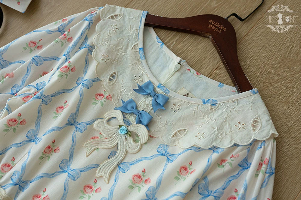 Miss Point - Customized Elegant Lolita OP Dress Cute Daily Girl Short Lolita Dress