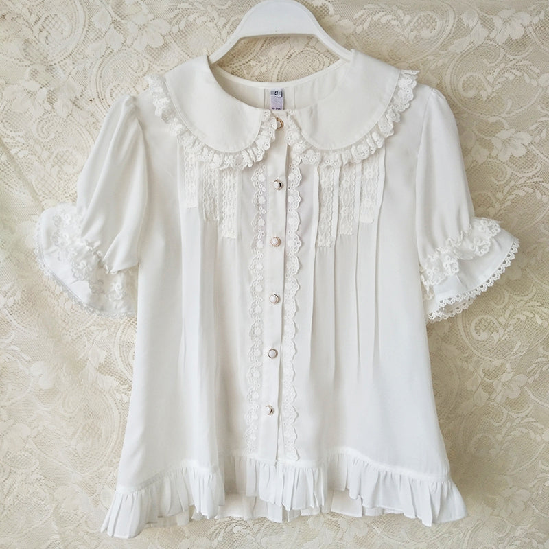 Youlan Lane - Peter Pan Collar Kawaii Lolita Blouse