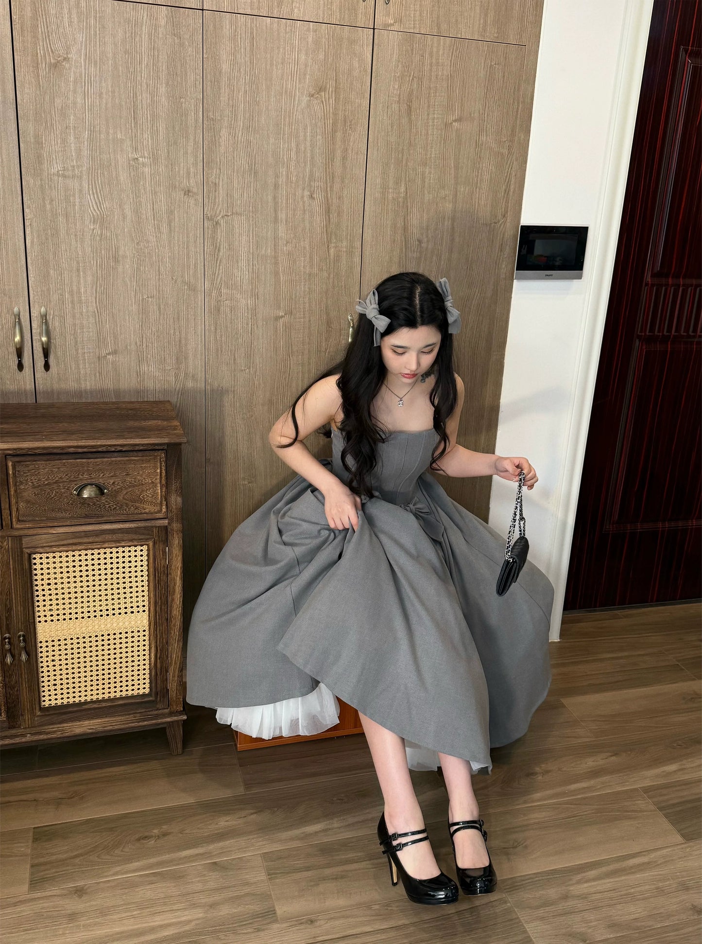 Sweet Wood - Margaret - Plus Size Lolita Dress Suit Solid JSK