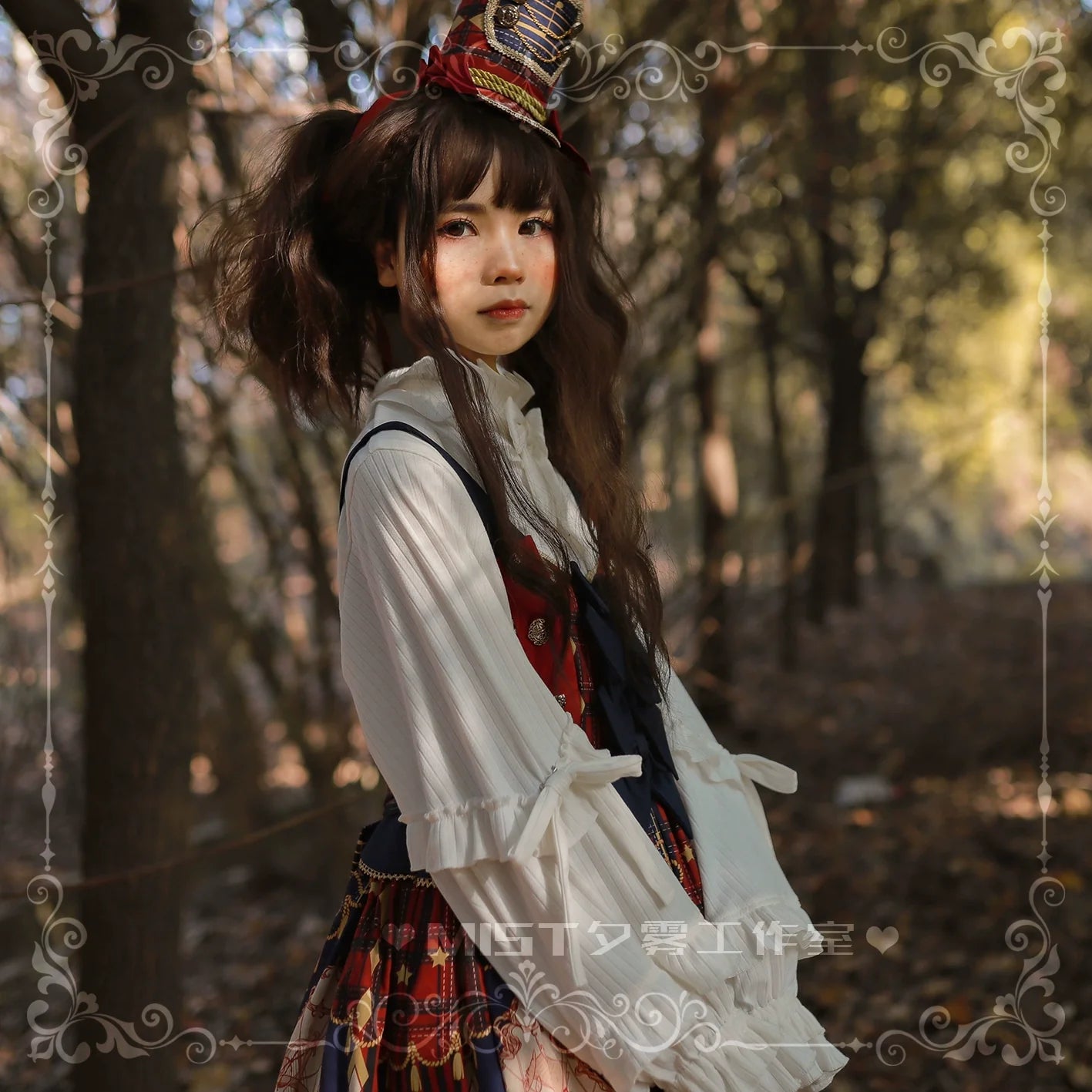 MIST - First Snow - Sweet Lolita Sweater Winter Puff Sleeve Knitting Innerwear