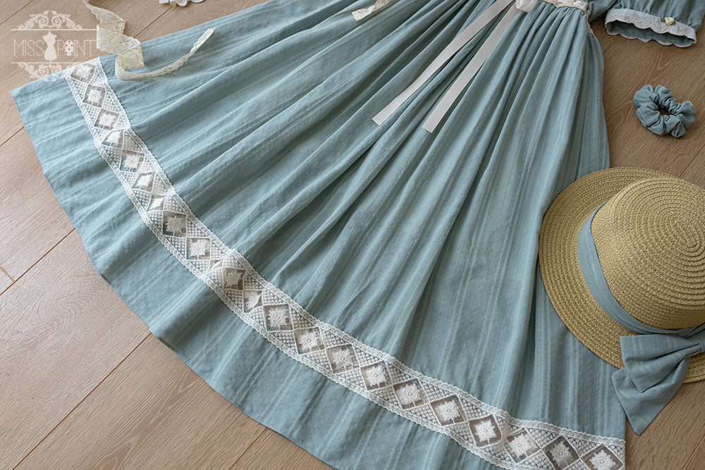 Miss Point - Happy Summer Elegant Lolita Floral OP Dress