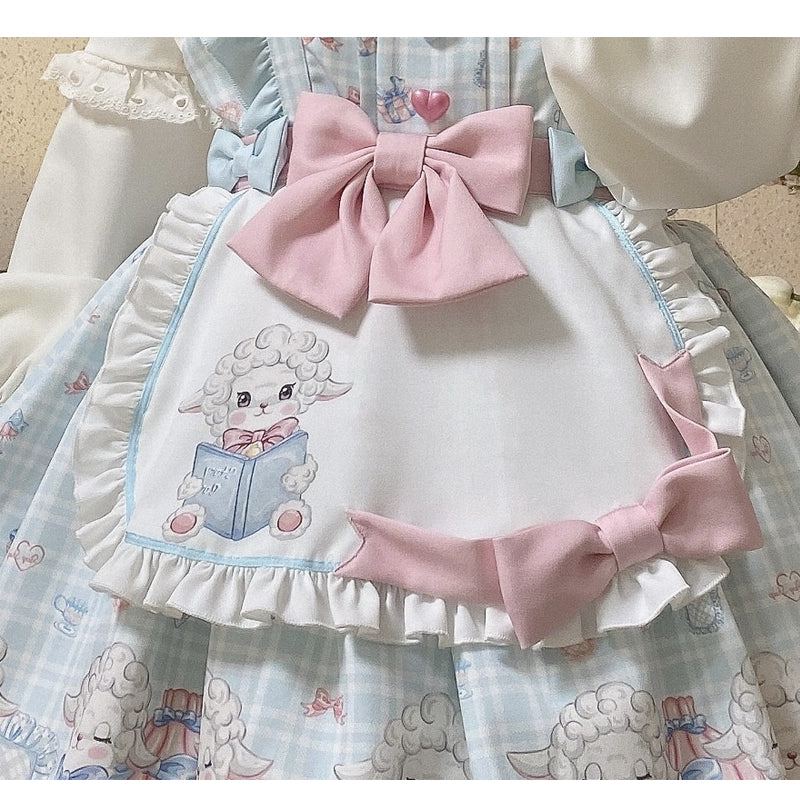 Cinderella - Goat Baa Bedtime Story - SheepPrint Kawaii Lolita JSK