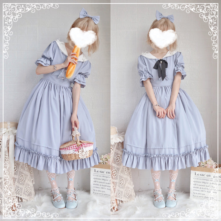 Sweet Wood - Plus Size Vintage Lolita OP Dress