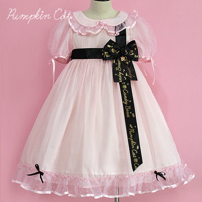 Pumpkin Cat - Candy Boxes Sweet Lolita OP Dress
