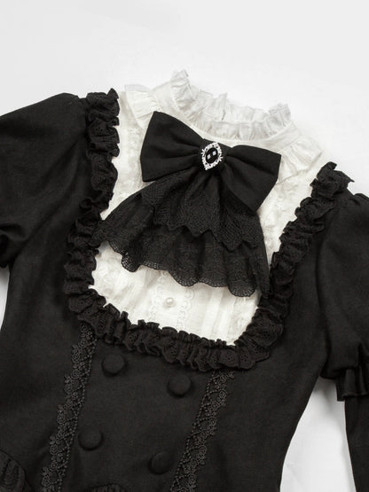 With PUJI - Fog City Time Difference - Classic Lolita SK & Blouse Suit