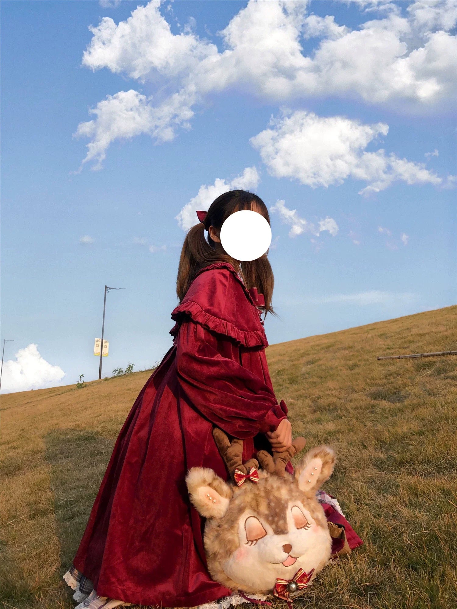 Dark Star Island - Winter Lolita Cape Velvet Antique Lolita Coat