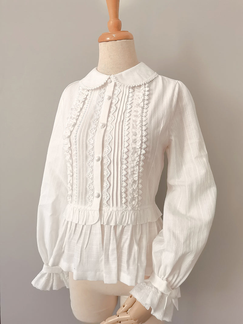 Yilia - Kawaii Lolita Long Sleeve Blouse