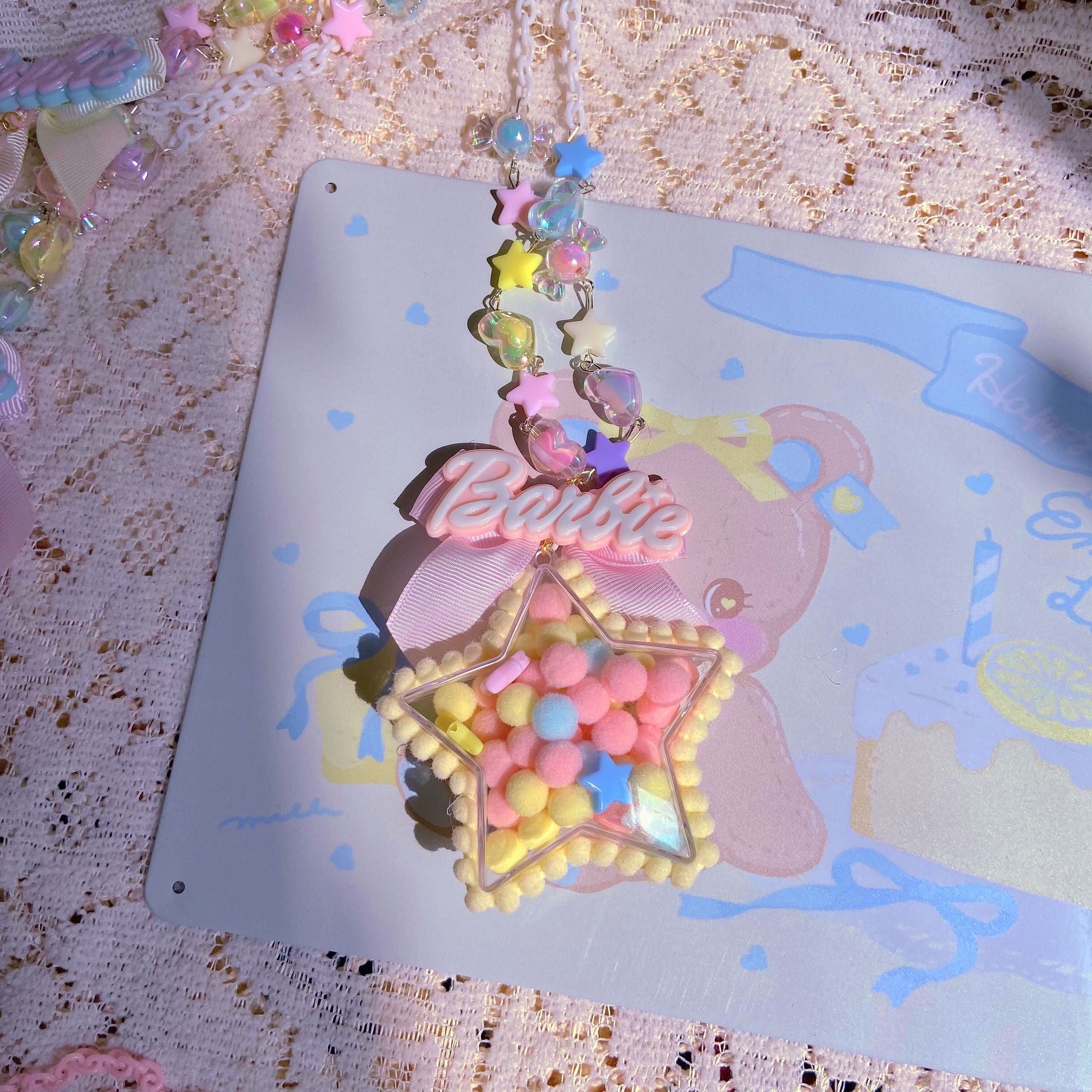 Bear doll - Sweet Lolita Handmade Necklace