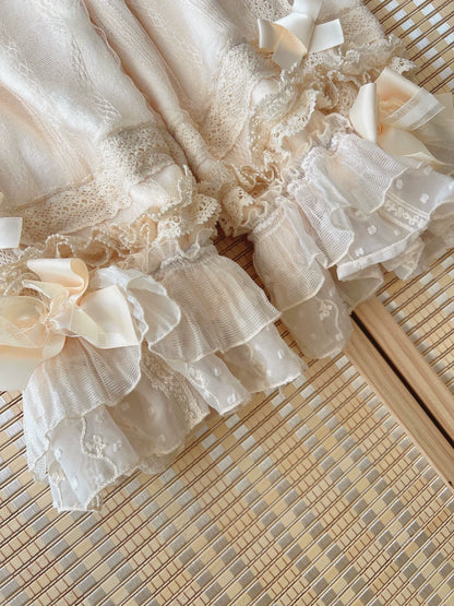 Ilovexiaolu - Gorgeous Lolita Bloomers in Coral Fleece & Cotton Styles