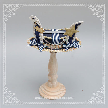 Fox Cherry - Lolita Rabbit Ears Top Hat Multiple colors