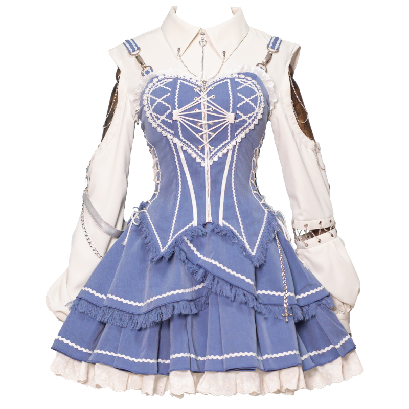 OCELOT - Love Affairs - Sweet Lolita Bodice Set Spicy Cowgirl Dress Set